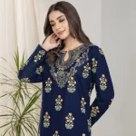 2PC Printed Karandi Unstitched Suit ASi