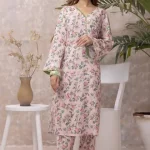 2PC printed Unstitched Suit ASo