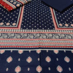 Bin Saeed khaddar printed 3pc aq